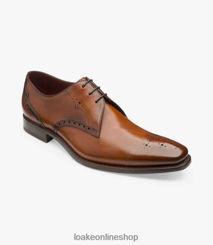 Loake Hannibal 4V044153 Plain Ties Brown