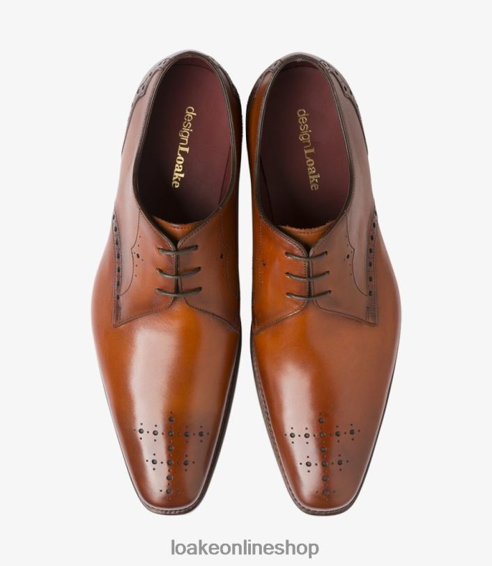 Loake Hannibal 4V044153 Plain Ties Brown