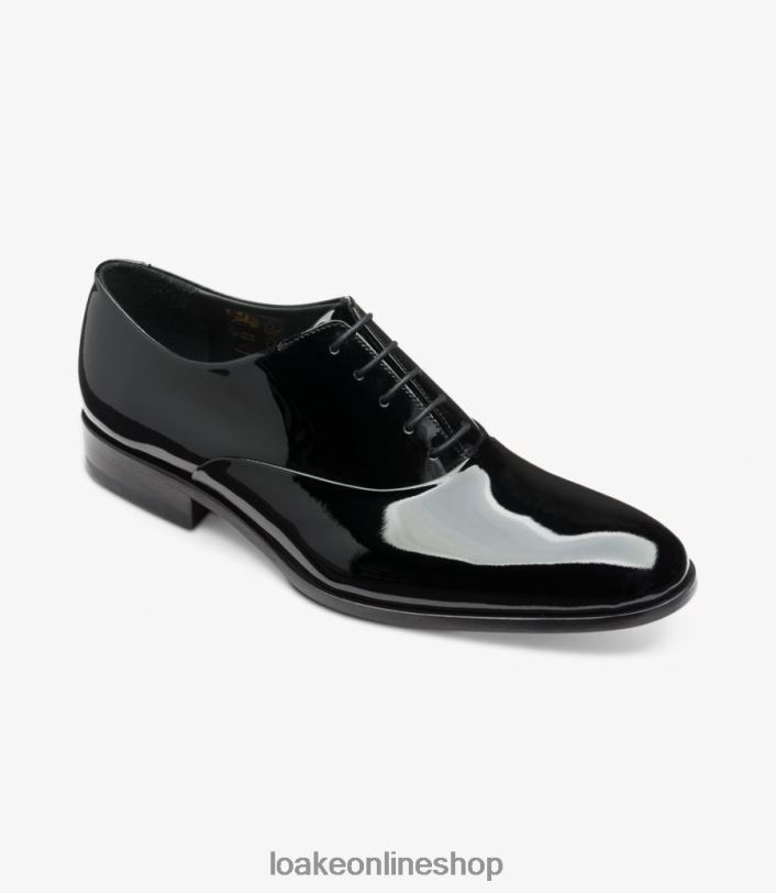 Loake Patent 4V044163 Plain Ties Black