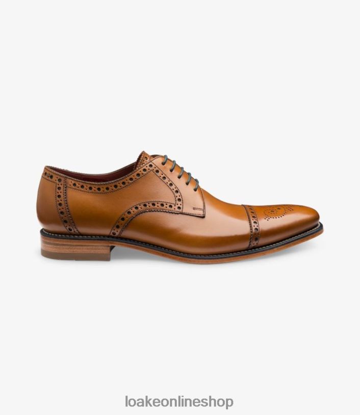 Loake Foley 4V044176 Semi Brogues Tan