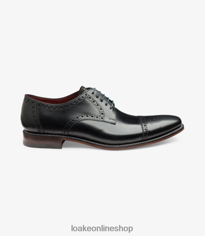 Loake Foley 4V044178 Semi Brogues Black
