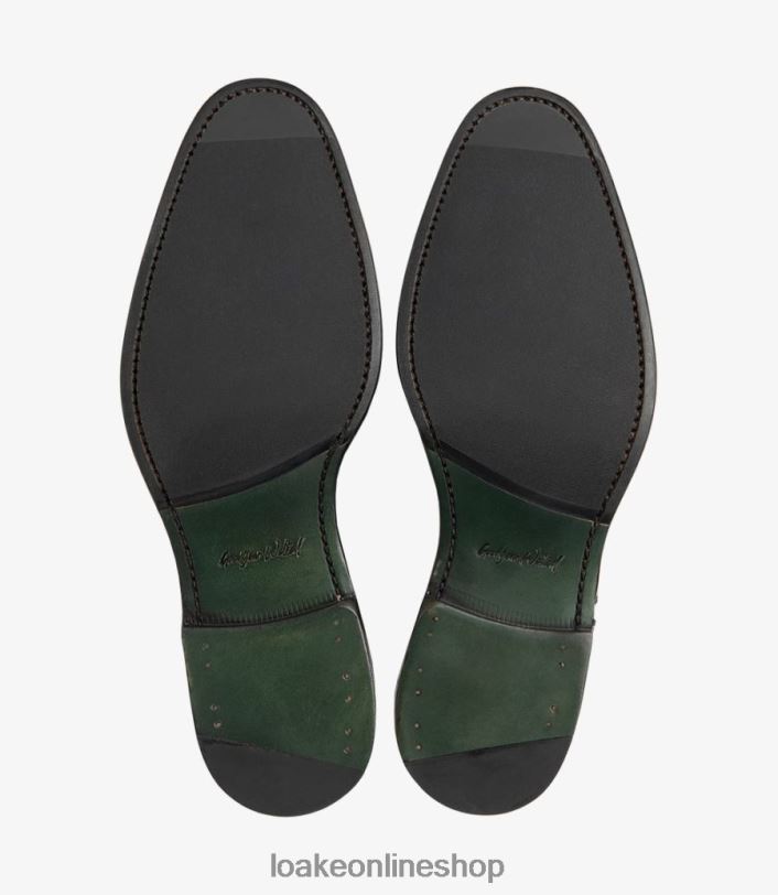 Loake Hughes 4V044175 Semi Brogues Black