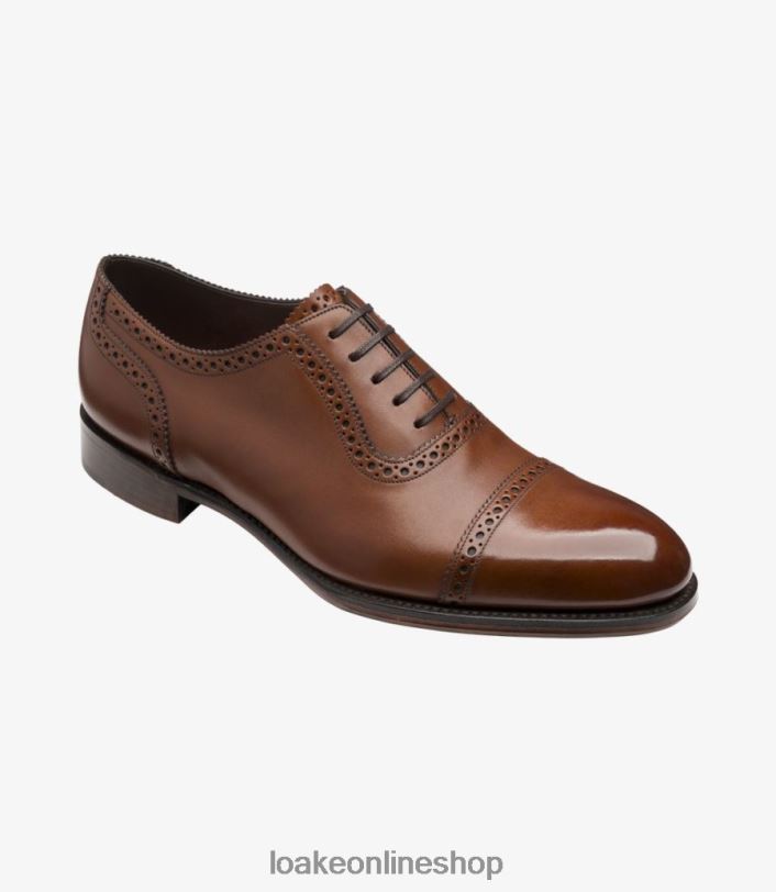 Loake Trinity 4V044167 Semi Brogues Deep Mahogany
