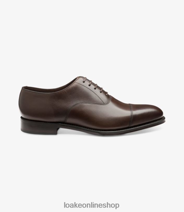Loake Aldwych 4V044181 Toe Caps Dark Brown
