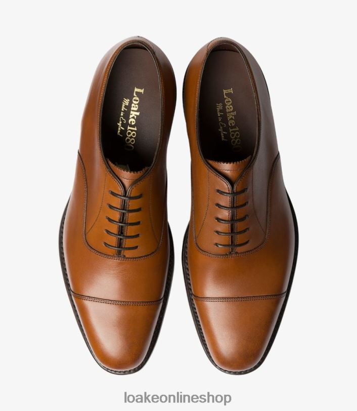Loake Aldwych 4V044182 Toe Caps Brown