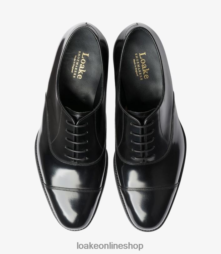 Loake Elgin 4V044187 Toe Caps Black