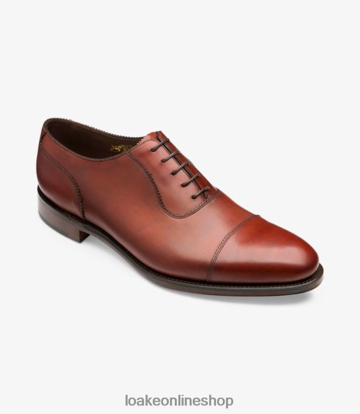 Loake Evans 4V044184 Toe Caps Conker Brown