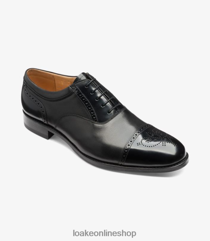 Loake Woodstock 4V044197 Toe Caps Black