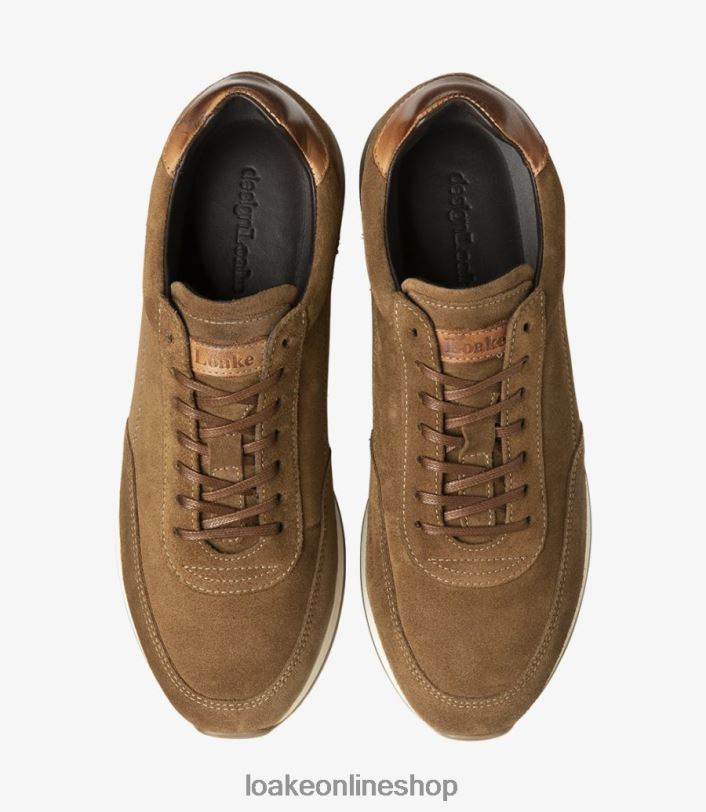 Loake Bannister 4V04440 Trainers & Sneakers Tan Suede