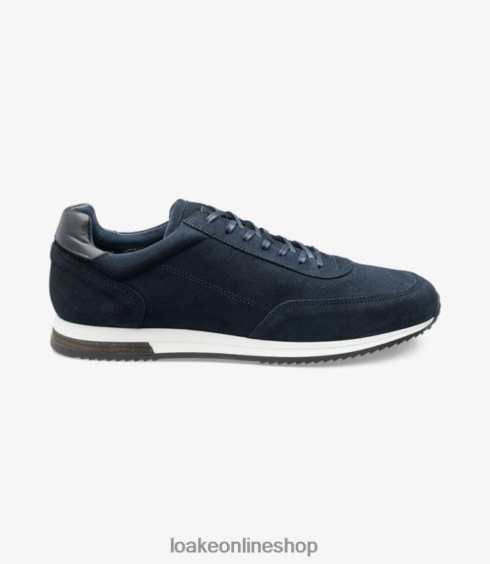 Loake Bannister 4V04442 Trainers & Sneakers Navy Suede