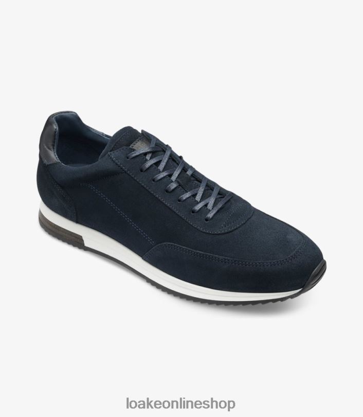 Loake Bannister 4V04442 Trainers & Sneakers Navy Suede