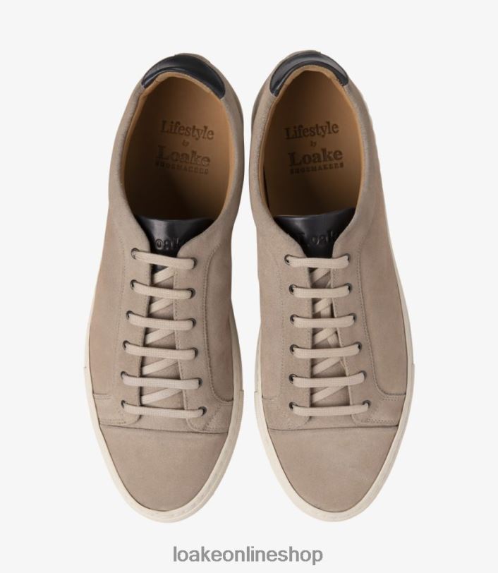 Loake Dash 4V04433 Trainers & Sneakers Stone Suede
