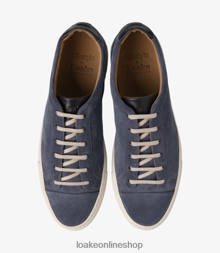 Loake Dash 4V04434 Trainers & Sneakers Light Blue Suede