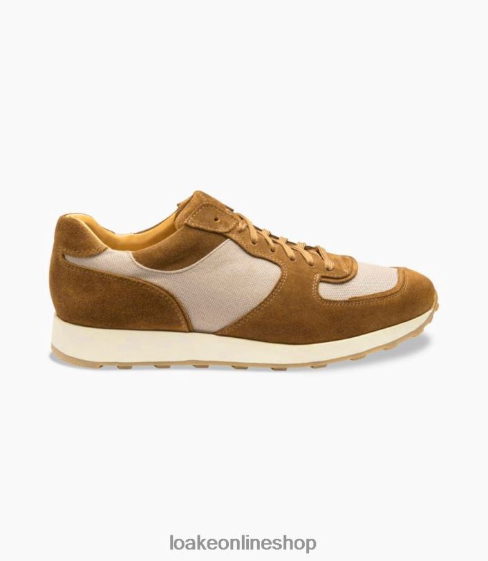 Loake Foster 4V04435 Trainers & Sneakers Tan Suede