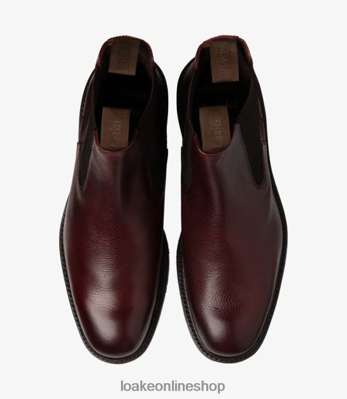 Loake Dingley 4V04481 Boots Rosewood Grain