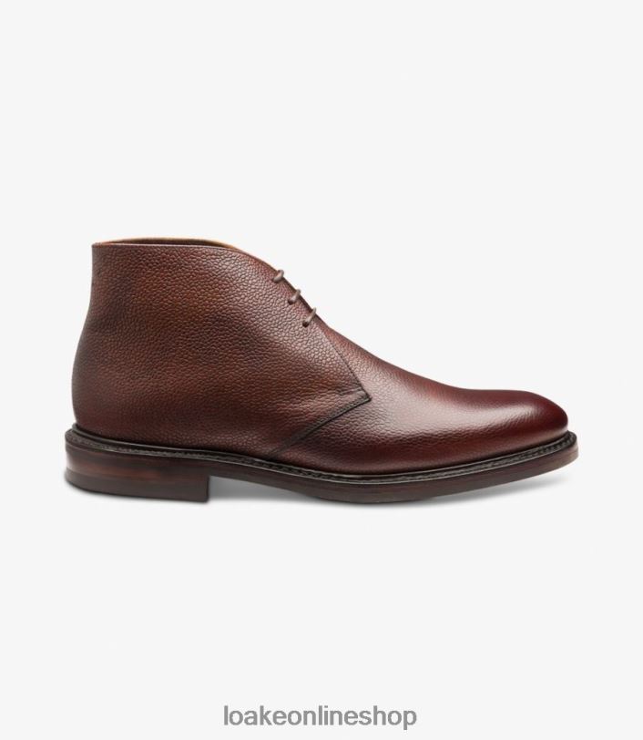 Loake Lytham 4V044108 Boots Oxblood Grain