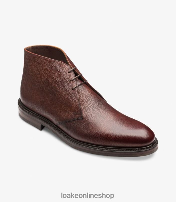 Loake Lytham 4V044108 Boots Oxblood Grain