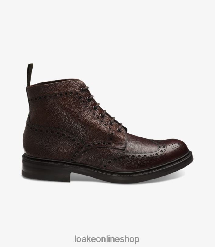 Loake Bedale 4V044131 Boots Oxblood Grain