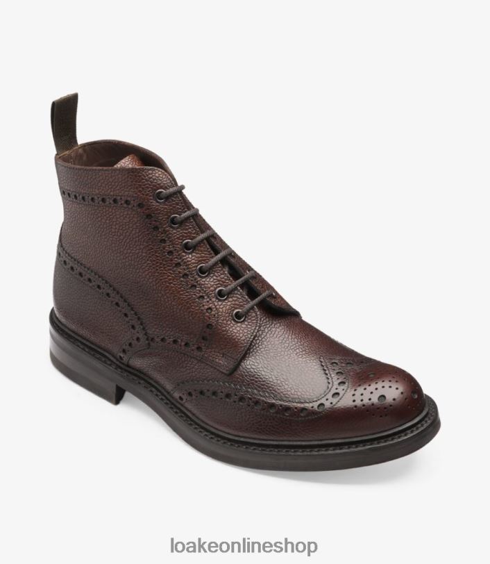 Loake Bedale 4V044131 Boots Oxblood Grain