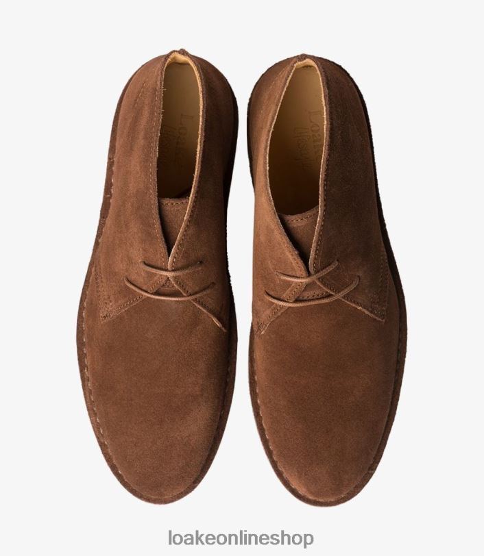 Loake Sahara 4V044136 Boots Dark Brown Suede